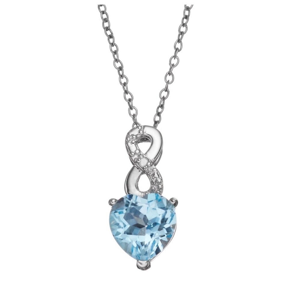 Blue Topaz Necklace